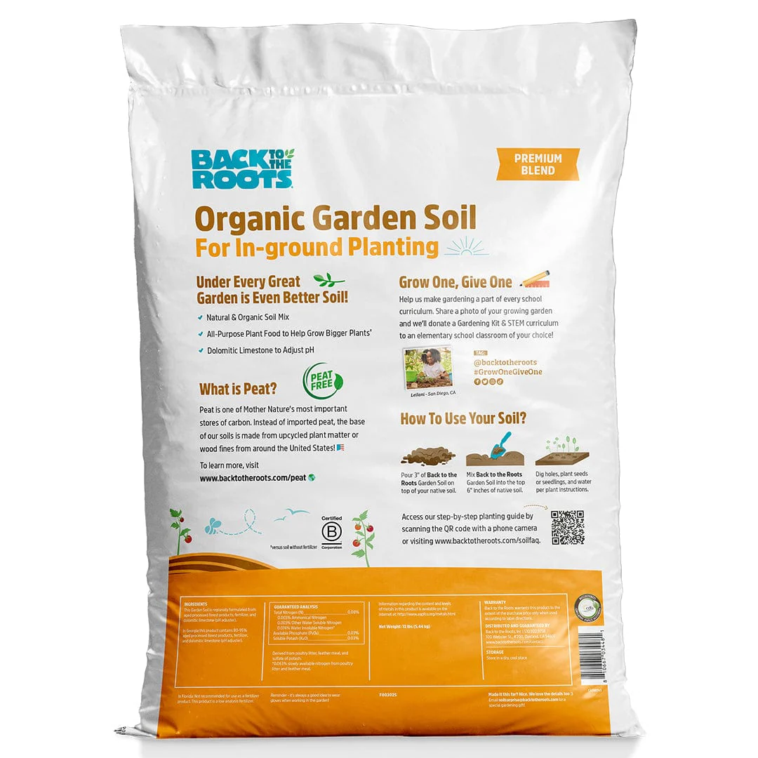 Organic Premium Blend Garden Soil 1 cu.ft. – 4 Pack - Image 10