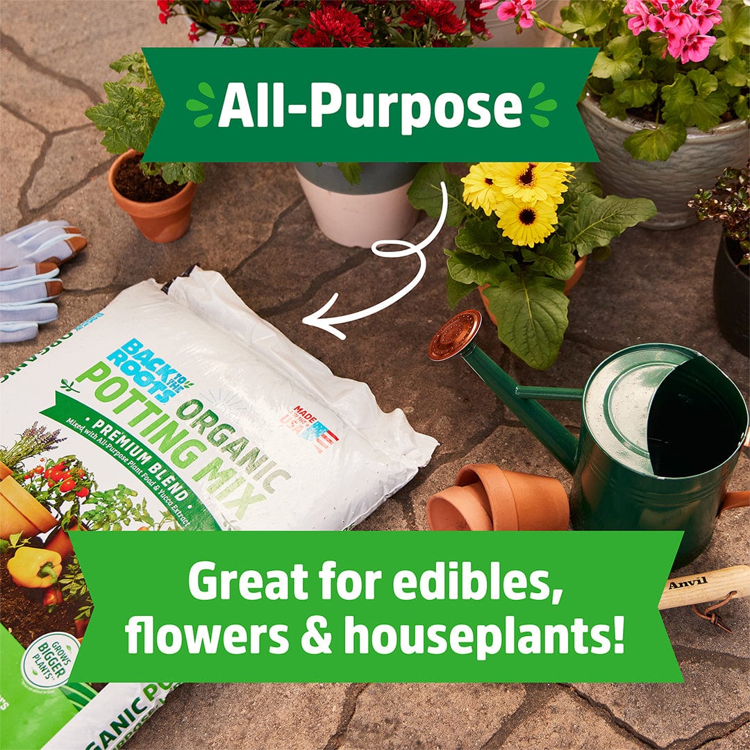 Organic Premium Blend Potting Mix 1 cu.ft. – 12 Pack - Image 6