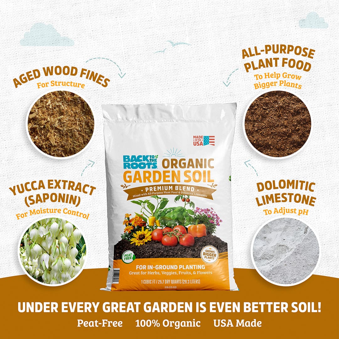 Organic Premium Blend Garden Soil 1 cu.ft. – 12 Pack - Image 4