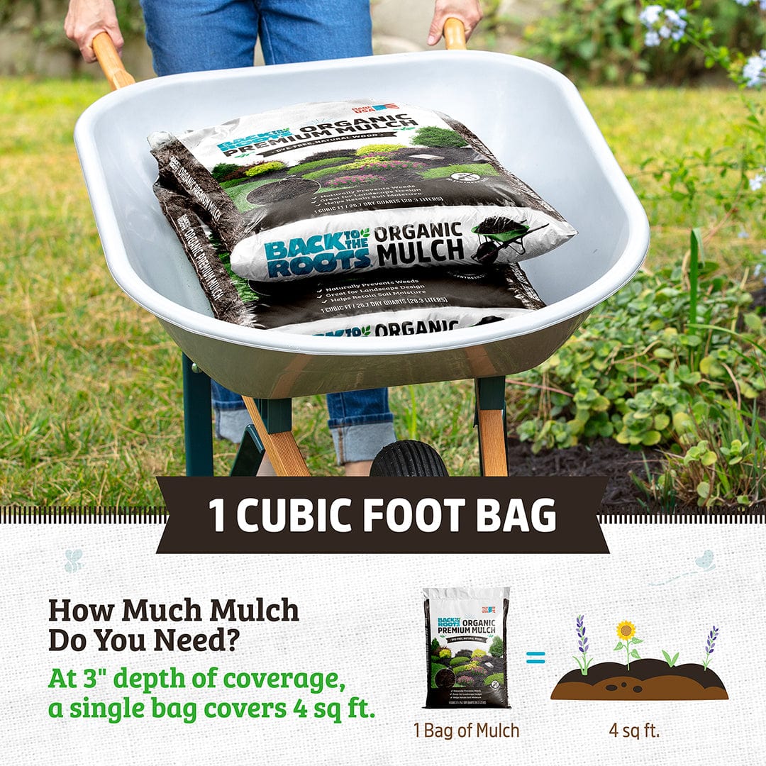 Organic Premium Mulch — Natural Wood (1 cubic ft) 2 Pack — Ready to Use - Image 5