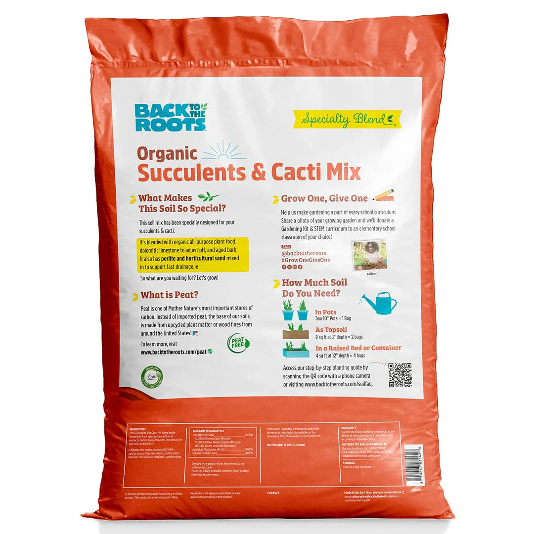 Organic Specialty Blend Succulents & Cacti Mix 1 cu.ft. - Image 10