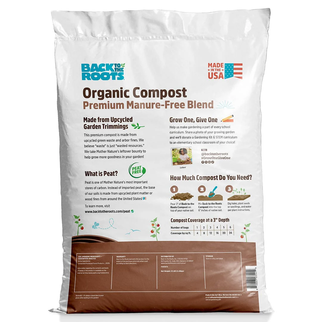 Organic Premium Compost — Manure-Free Blend (1 cu.ft.) 2 Pack — Ready to Use - Image 10