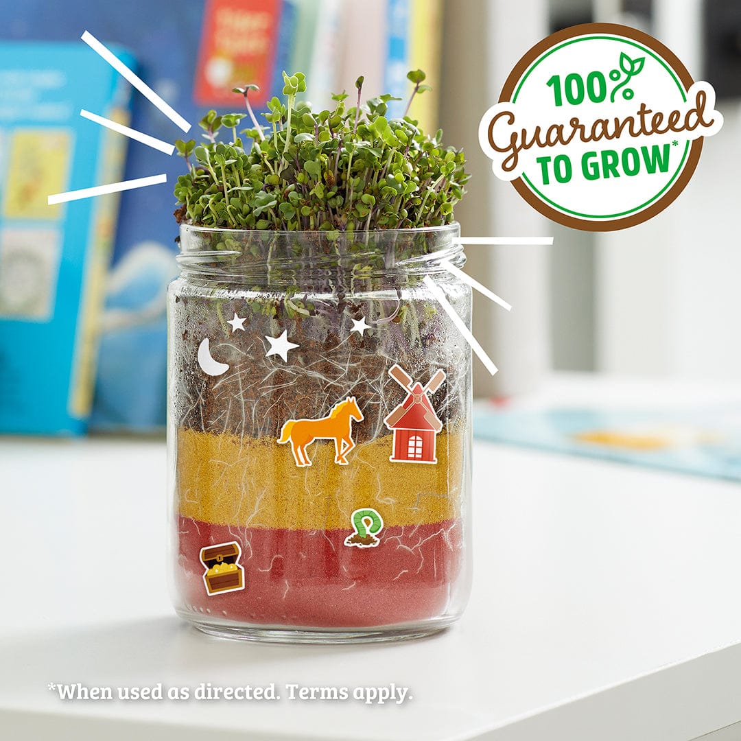 Kids Grow Kit 4-Pack Bundle: Terrarium and 3 Science Grow Kits 🎁 - Image 12