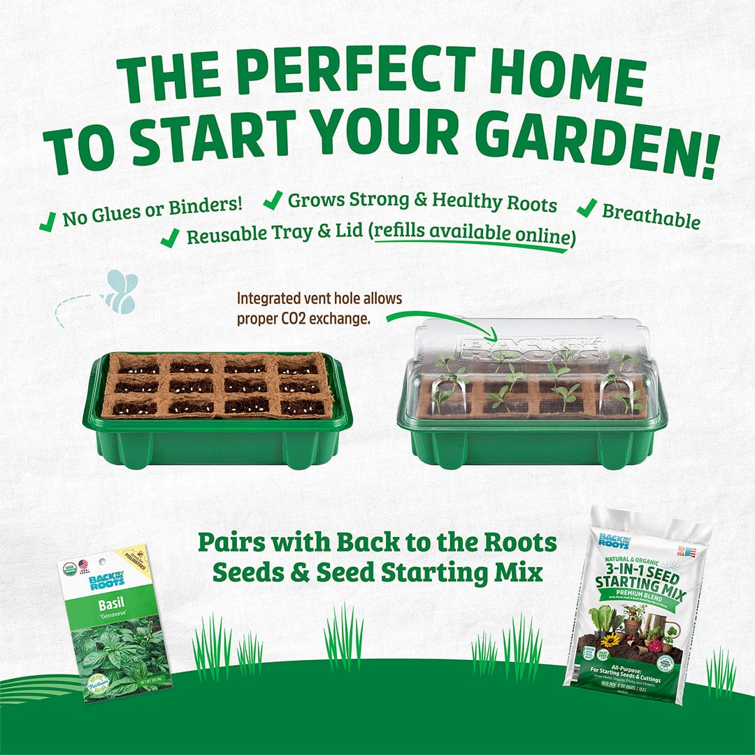 Greenhouse Germination Kit (Organic & Plantable, 12-Cell Tray) - Image 9