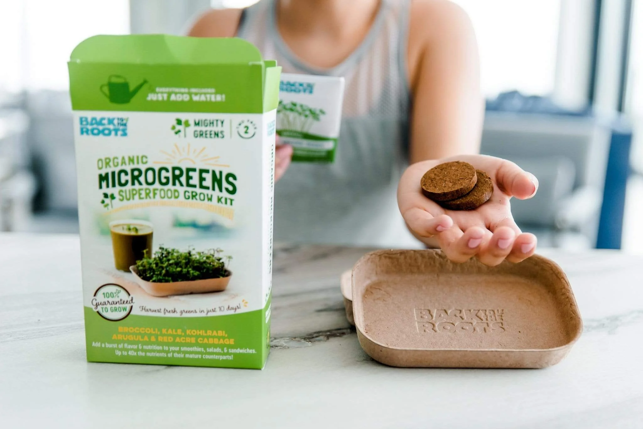 Organic Microgreens Kit, Variety 3-Pack 🌱 - Image 11