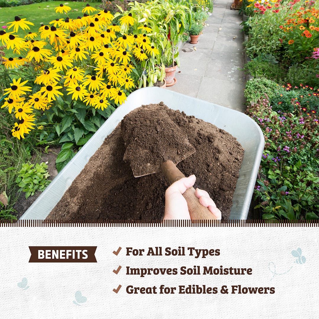 Organic Compost: Bulk Half Truckload 22 Cubic Yards (10 Pallets | 600 1CF Bags) - Image 7