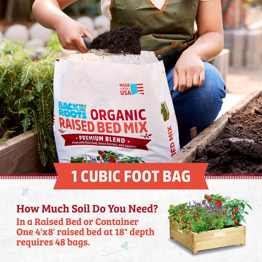 Organic Raised Bed Mix: Bulk Half Truckload 22 Cubic Yards (10 Pallets | 600 1CF Bags) - Image 5