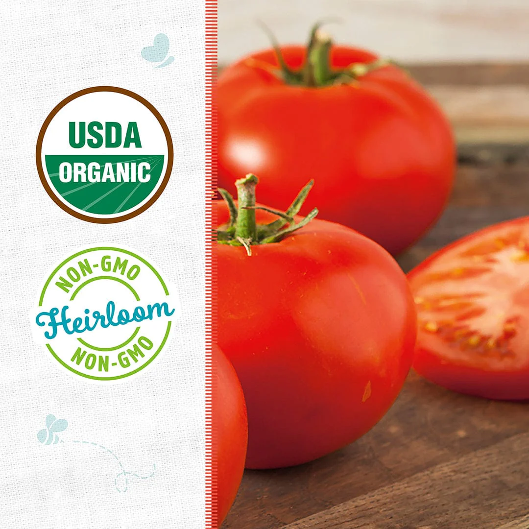 Organic Tomato Seeds — 'Beefsteak' - Image 2